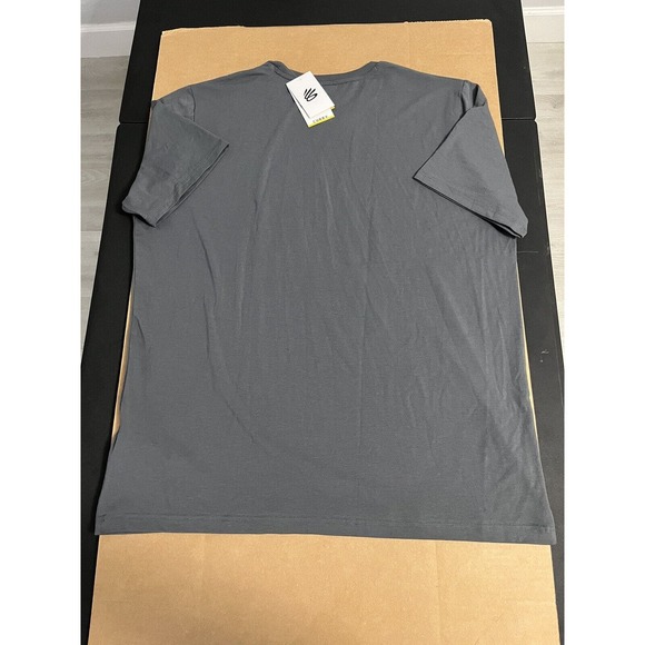 NWT Under Armour Stephen Curry 2XL XXL Adult Shirt Short Sleeve NBA Gray Mens - Picture 9 of 9